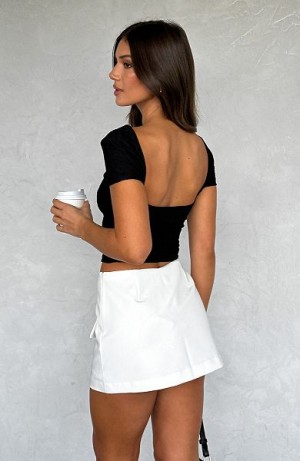 Black White Fox Boutique Let's Celebrate Tops | US_96781GIYN