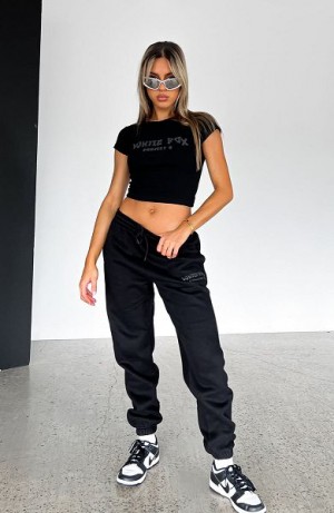 Black White Fox Boutique Project 5 Sweatpants | US_34617ZPUM