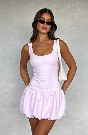 Pink White Fox Boutique Pick Your Poison Mini Dress | US_79186BMNG