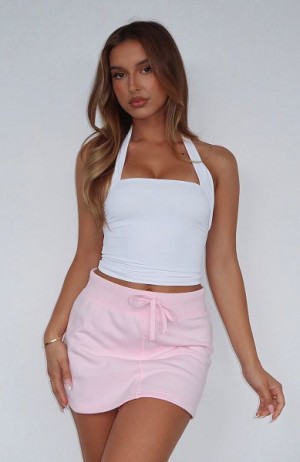 Pink White Fox Boutique Sneak Peak Mini Skirts | US_62058YUBF