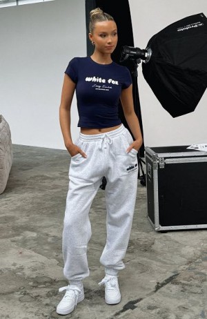 White White Fox Boutique Era 8 Sweatpants | US_64529DSBJ