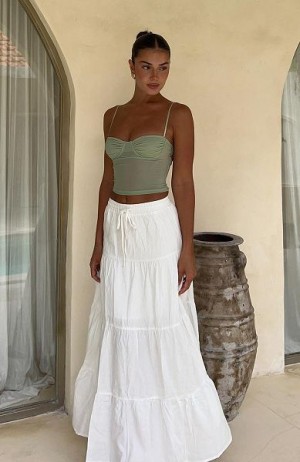 White White Fox Boutique In That Moment Maxi Skirts | US_39216CLOP