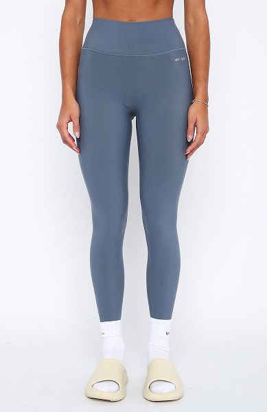 Blue White Fox Boutique Brooklyn Leggings | US_35287FBOE