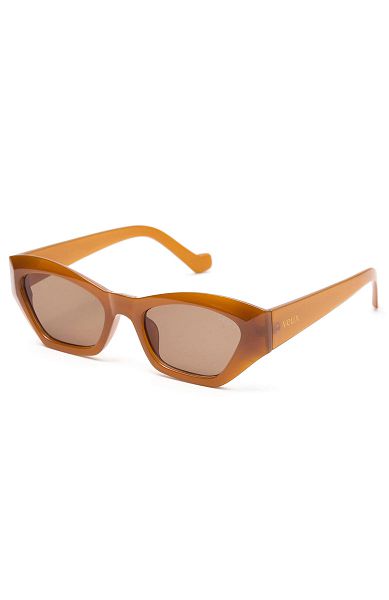 Brown White Fox Boutique Pero Sunglasses | US_90381CQZI