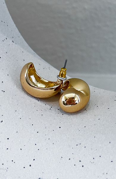 Gold White Fox Boutique Carrie Earrings | US_87263OIGX