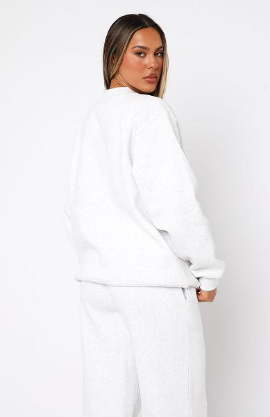 Grey White Fox Boutique Decade Classics All Time Oversized Sweaters | US_38504YOPB