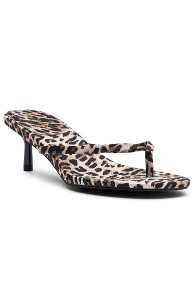 Leopard White Fox Boutique Main Character Moment Heels | US_03769PJVU