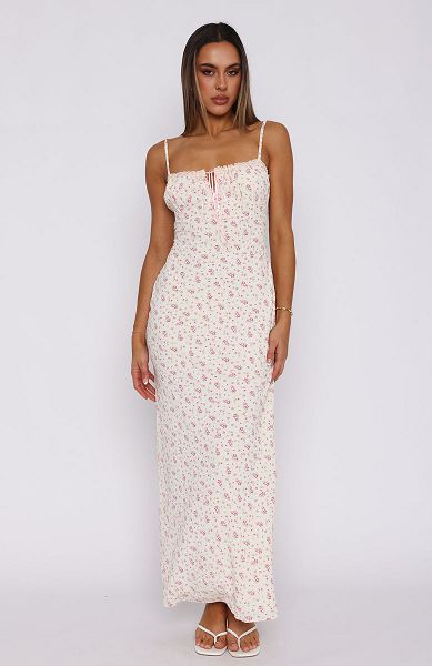 Pink White Fox Boutique Making Decisions Maxi Dress | US_42901NZLD