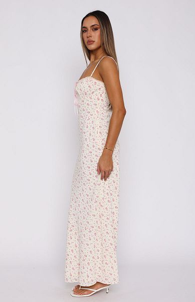 Pink White Fox Boutique Making Decisions Maxi Dress | US_42901NZLD