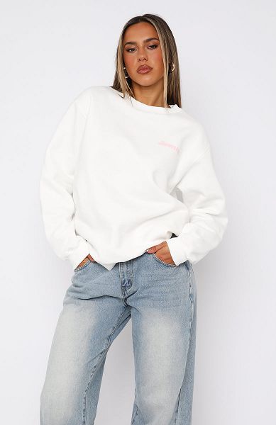 White White Fox Boutique Shooting Stars Oversized Sweaters | US_51769BIOG