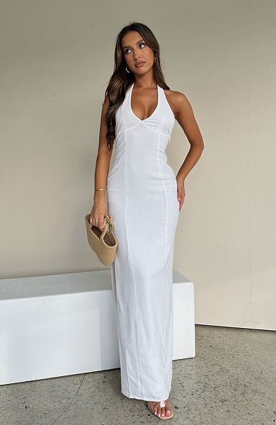 White White Fox Boutique Sun Kissed Glow Maxi Dress | US_71052FWKI