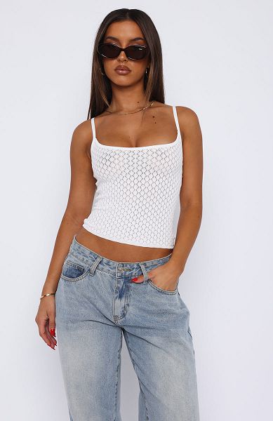 White White Fox Boutique Without Trying Knit Tops | US_70619UZSR