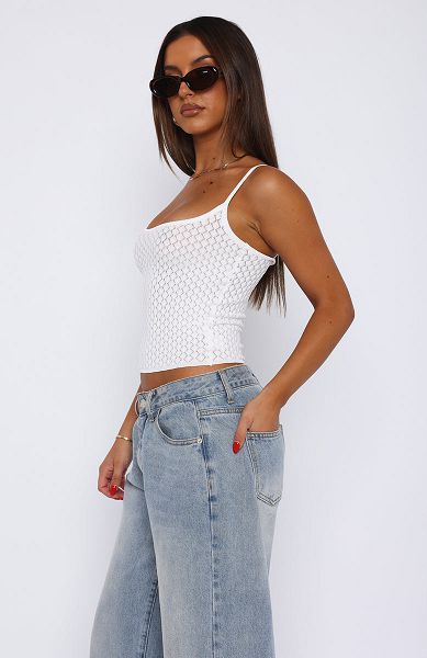 White White Fox Boutique Without Trying Knit Tops | US_70619UZSR